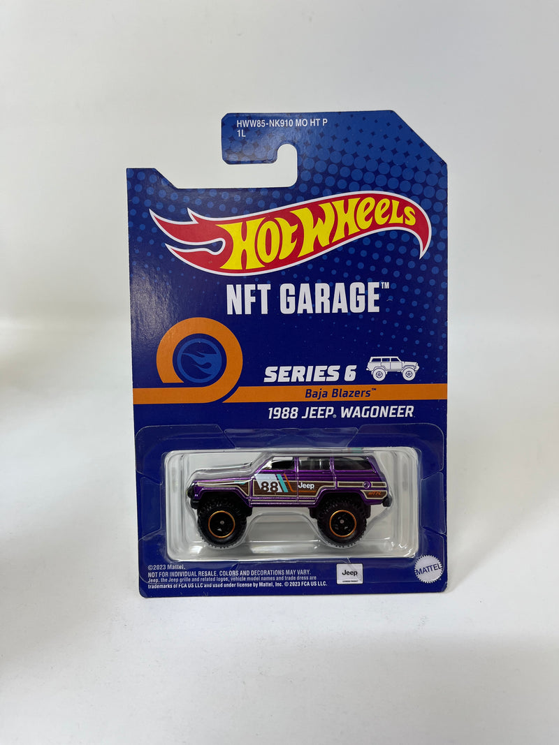1988 Jeep Wagoneer * 2024 Hot Wheels Series 6 NFT Mattel Creations