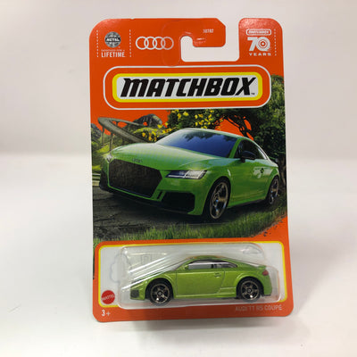 Audi TT RS Coupe #2 * Green * 2023 Matchbox Case u