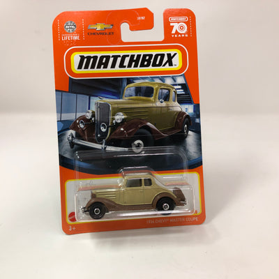1934 Chevy Master Coupe #34 * 2023 Matchbox Case U