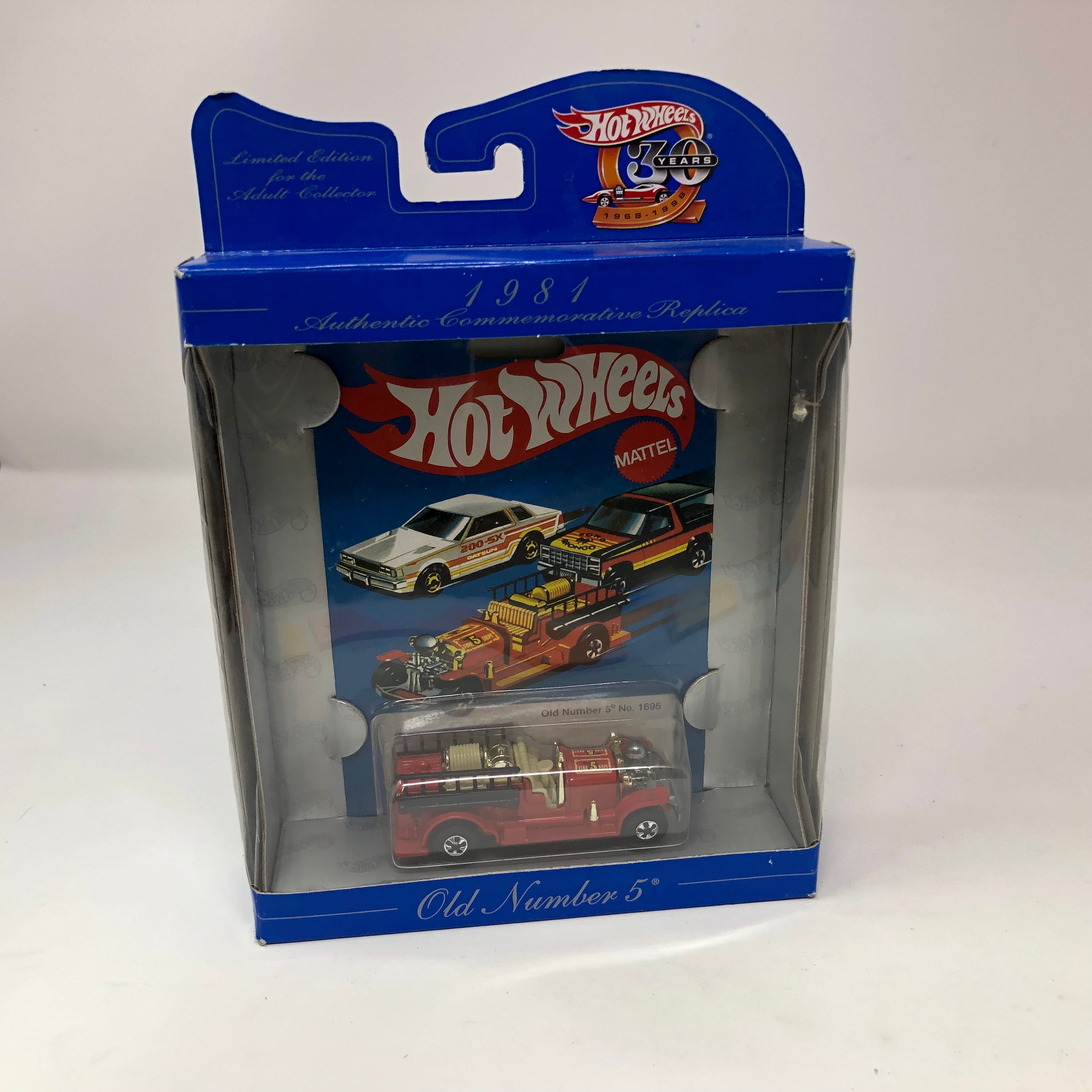 Old Number 5 Hot Wheels Commemorative Replica 30 Years Wheelcollectors 9127