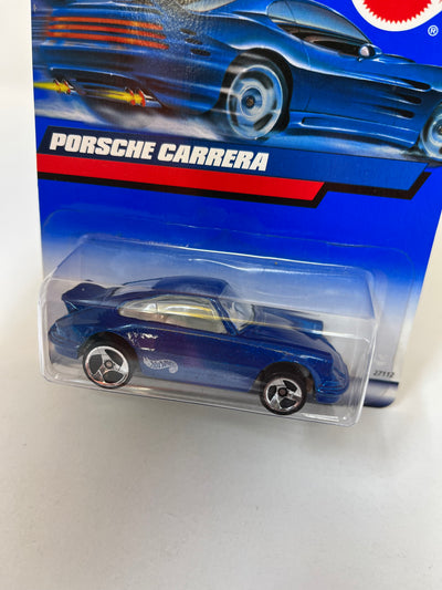 Porsche Carrera #146 * Blue w/ 3sp Rims * 2000 Hot Wheels