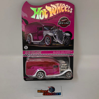 Blown Delivery Pink Party Car * Hot Wheels RLC Red Line Club