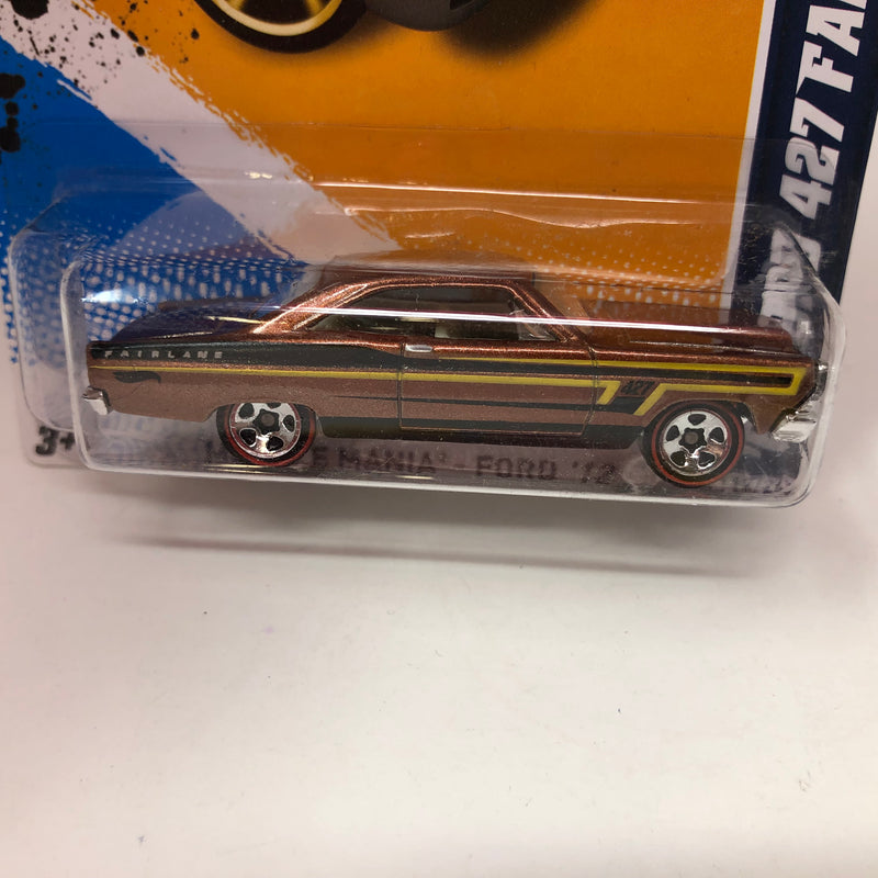 Ford 427 Fairlane * Red Line Tires * 2012 Hot Wheels