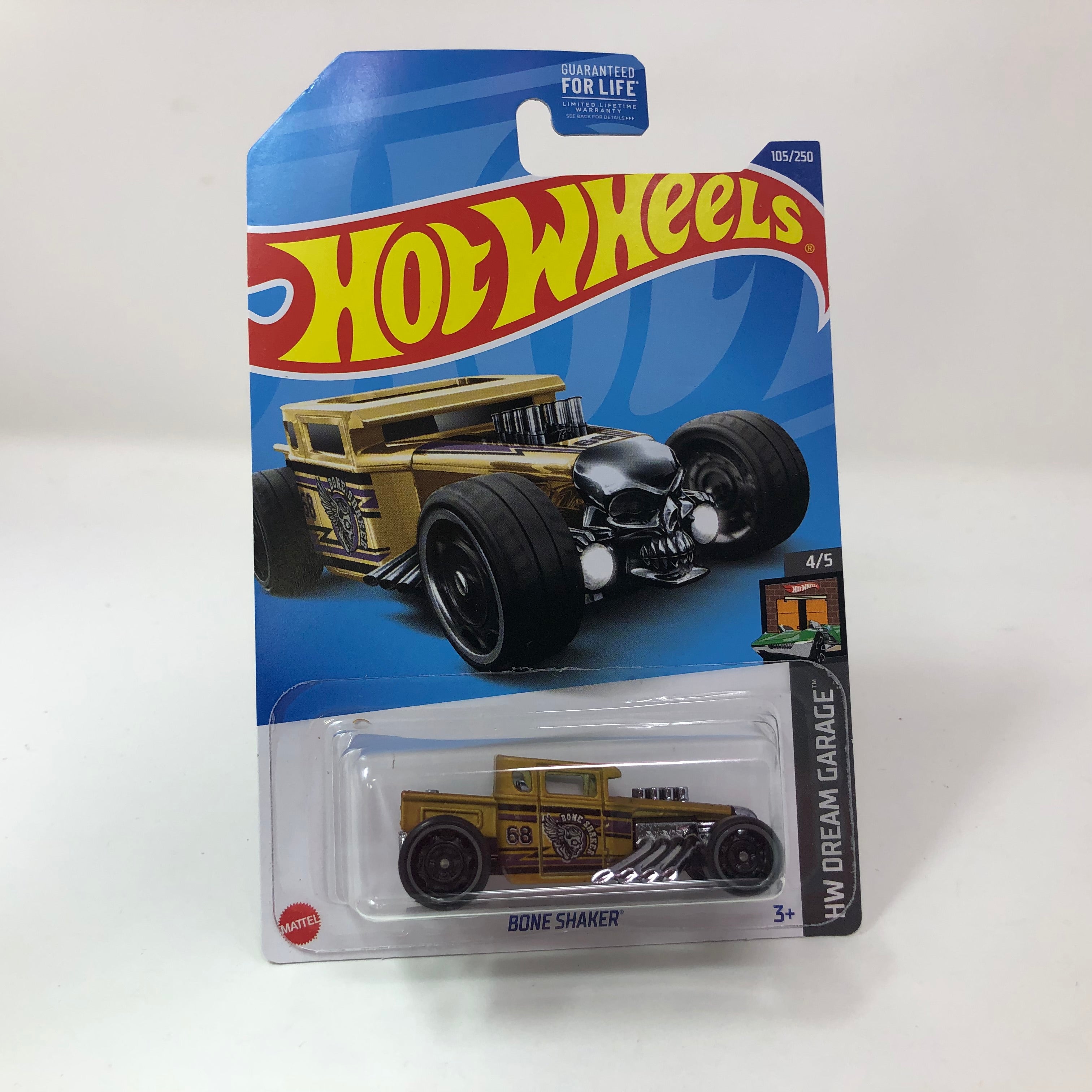 Bone Shaker #105 Gold 2022 Hot Wheels