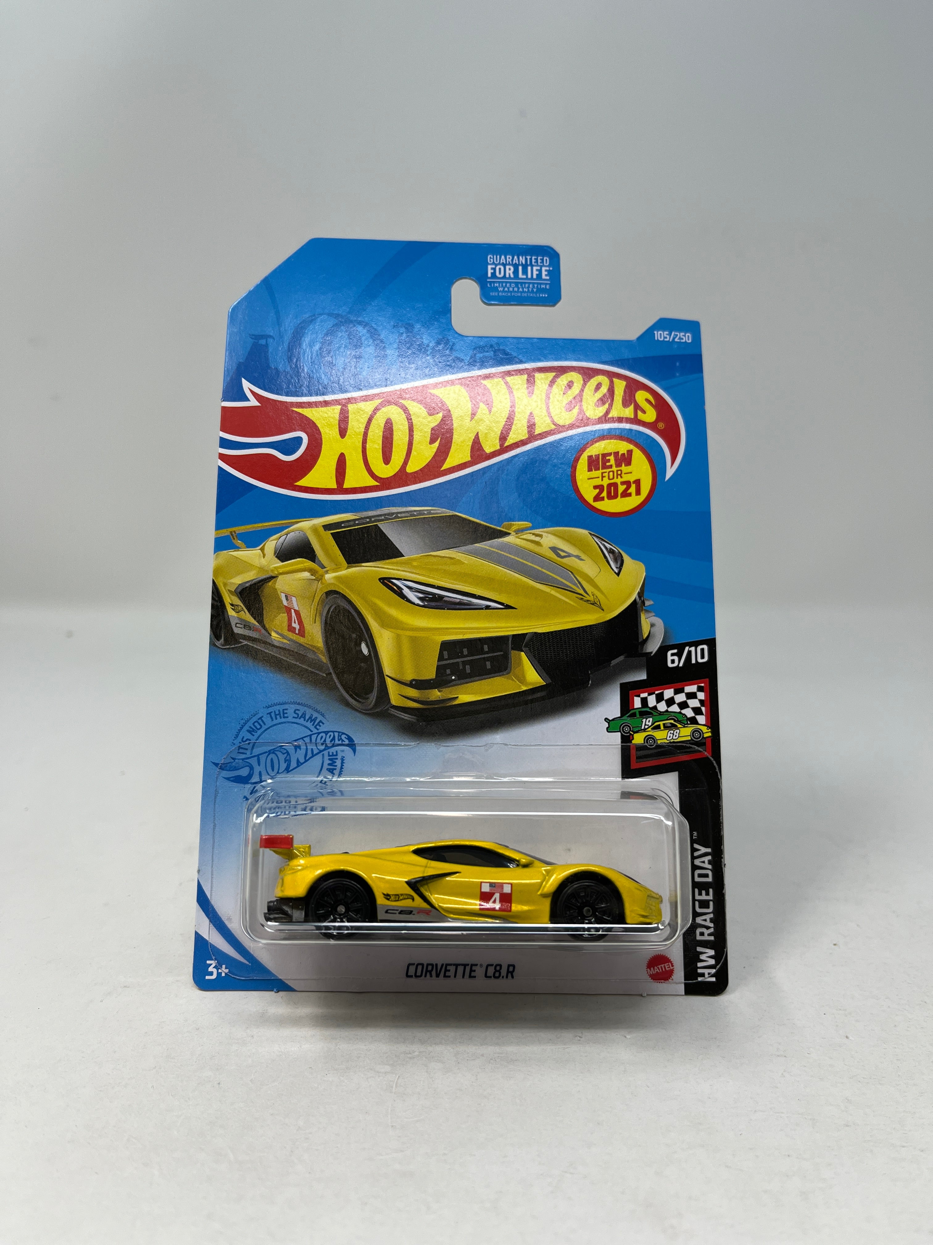 Corvette C8.R #105 * Yellow * 2021 Hot Wheels – Wheelcollectors LLC