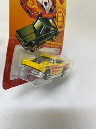 '57 Chevy 9638 * Yellow w/ Gold OH * 1983 Hot Wheels Malaysia The Hot Ones