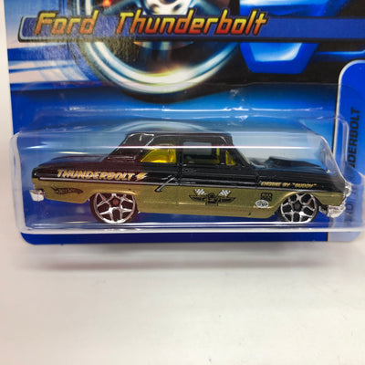 Ford Thunderbolt #173 * Black/Gold* 2007 Hot Wheels Basic