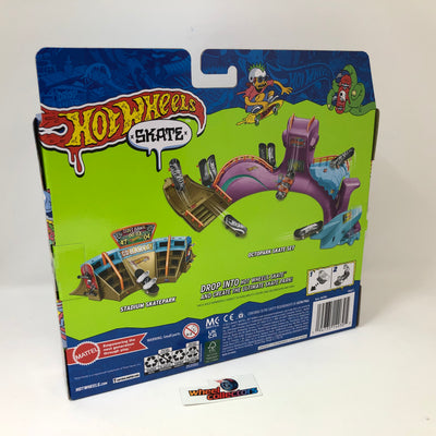 2023 Hot Wheels Skate * BTRICKED OUT PACK  w/ 4 Skate Boards by Tony Hawk & Shoes