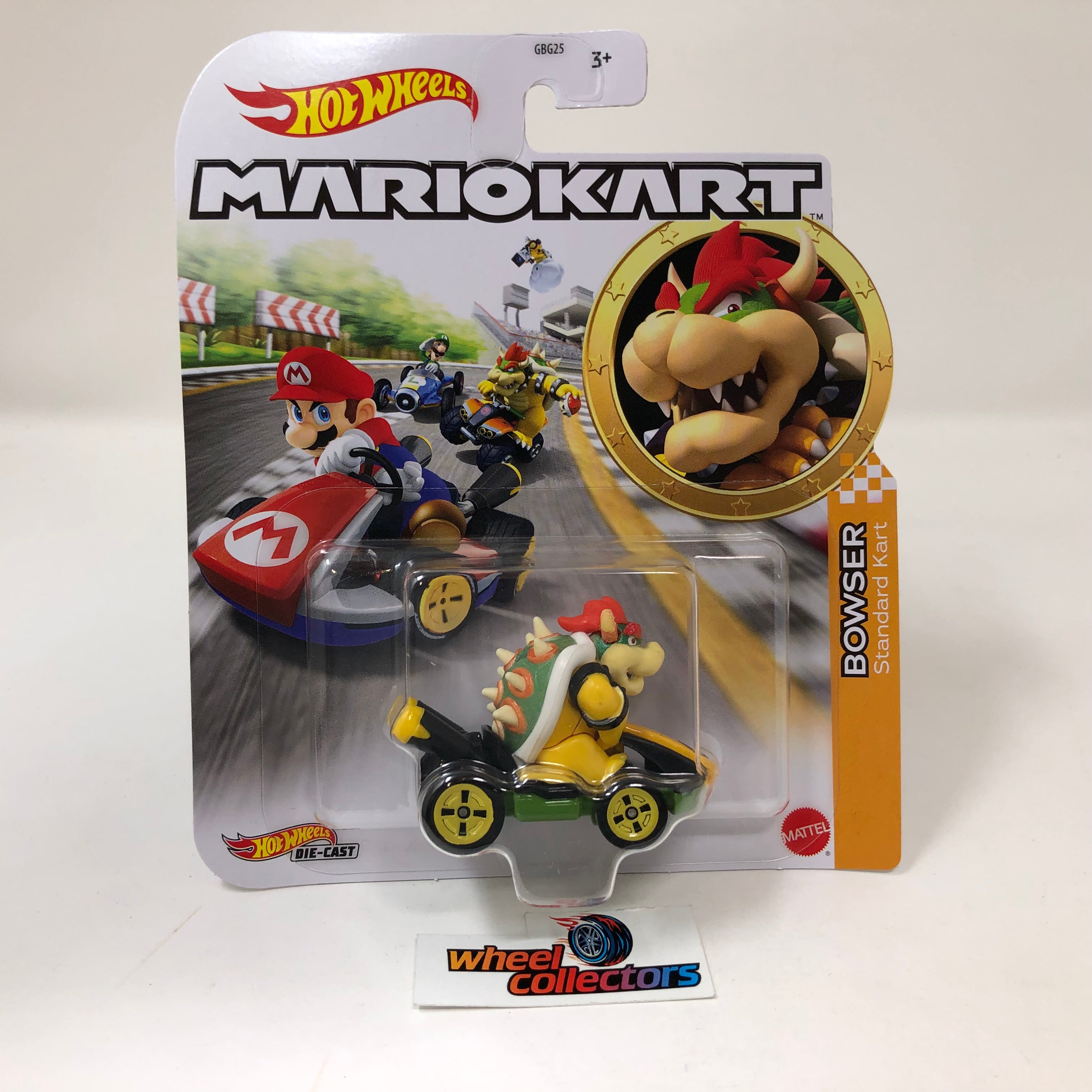 Hot Wheels Mario Kart Bowser in Standard Kart