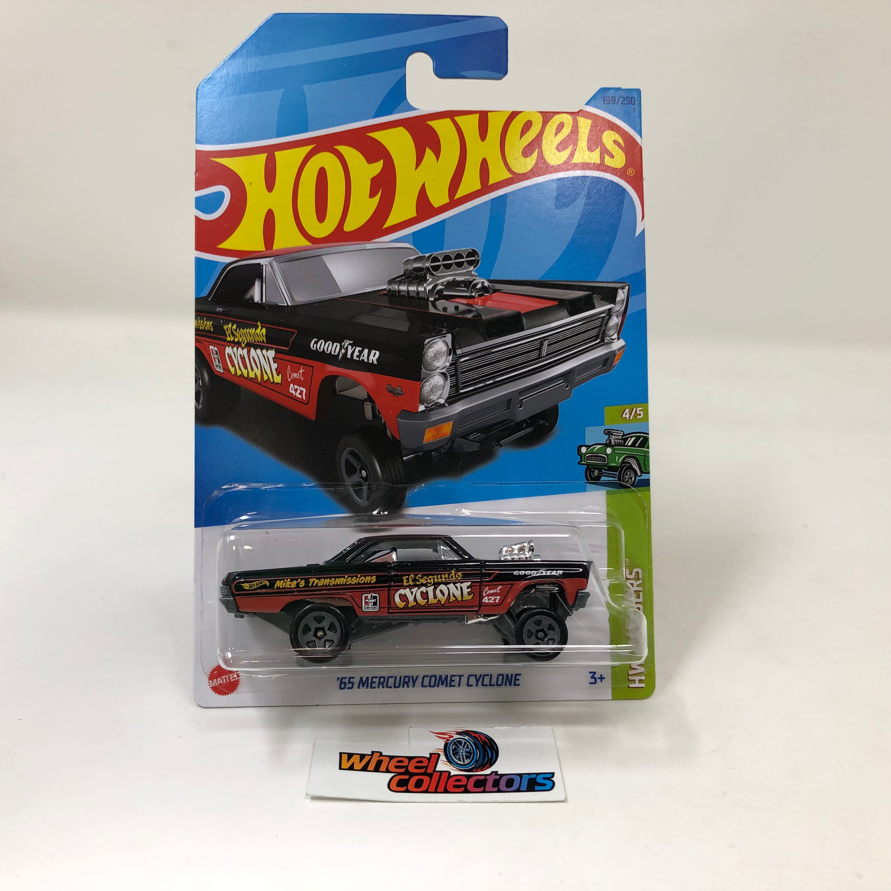 '65 Mercury Comet Cyclone #199 * Black * 2023 Hot Wheels Case