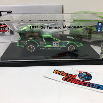 1971 De Tomaso Mangusta * Green * Hot Wheels RLC Red Line Club