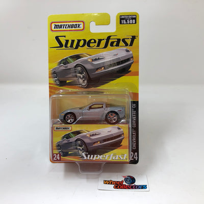 Chevrolet Corvette C6 #24 * Matchbox Superfast Series