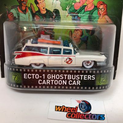 Ecto-1 Ghostbusters Cartoon Car * Hot Wheels Retro Entertainment