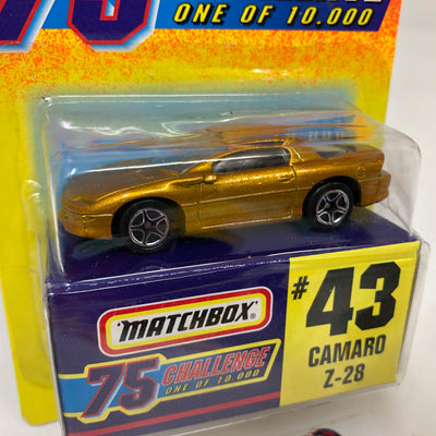Camaro Z-28 #43 * 1997 Matchbox 75 Challenge