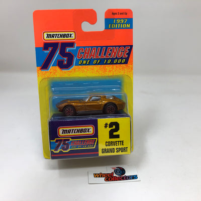 Corvette Grand Sport #2 * 1997 Matchbox 75 Challenge