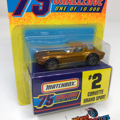 Corvette Grand Sport #2 * 1997 Matchbox 75 Challenge