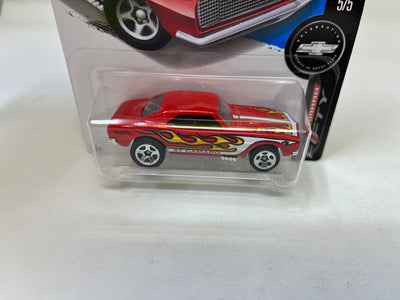 '67 Chevy Camaro #313 * RED * 2017 Hot Wheels