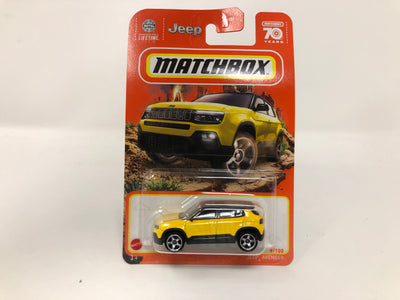 Jeep Avenger #9 * yellow * 2023 Matchbox Case W