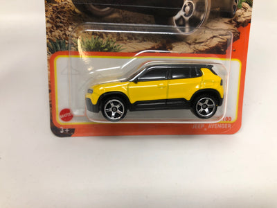 Jeep Avenger #9 * yellow * 2023 Matchbox Case W