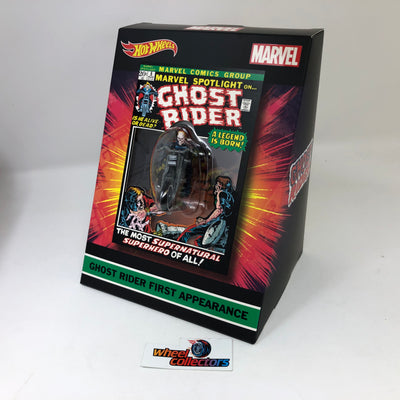 SDCC 2022 Mattel Hot Wheels Ghost Rider w/Motorcycle Vehicle Marvel