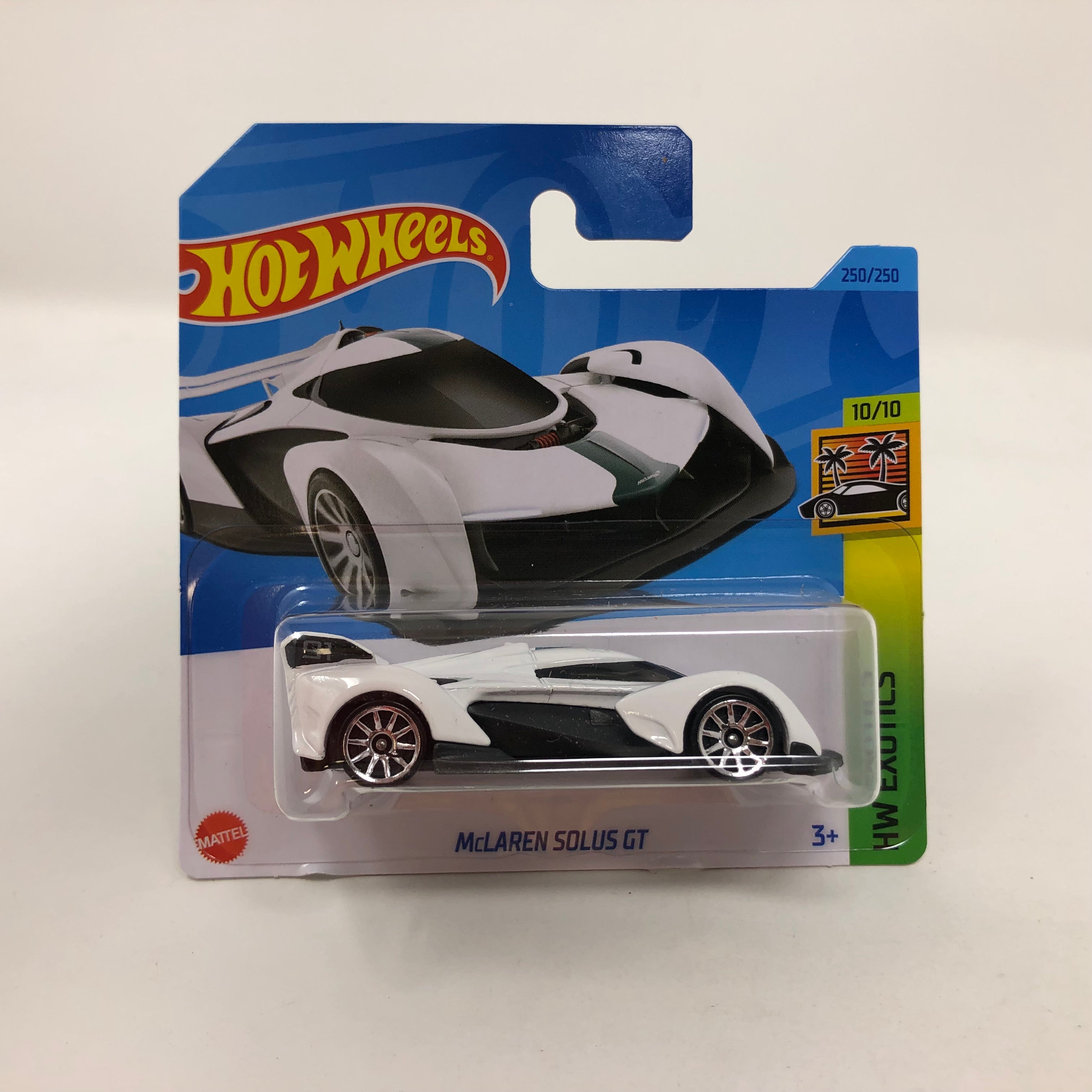 Mclaren Solus GT #250 * White * 2024 Hot Wheels Basic Short