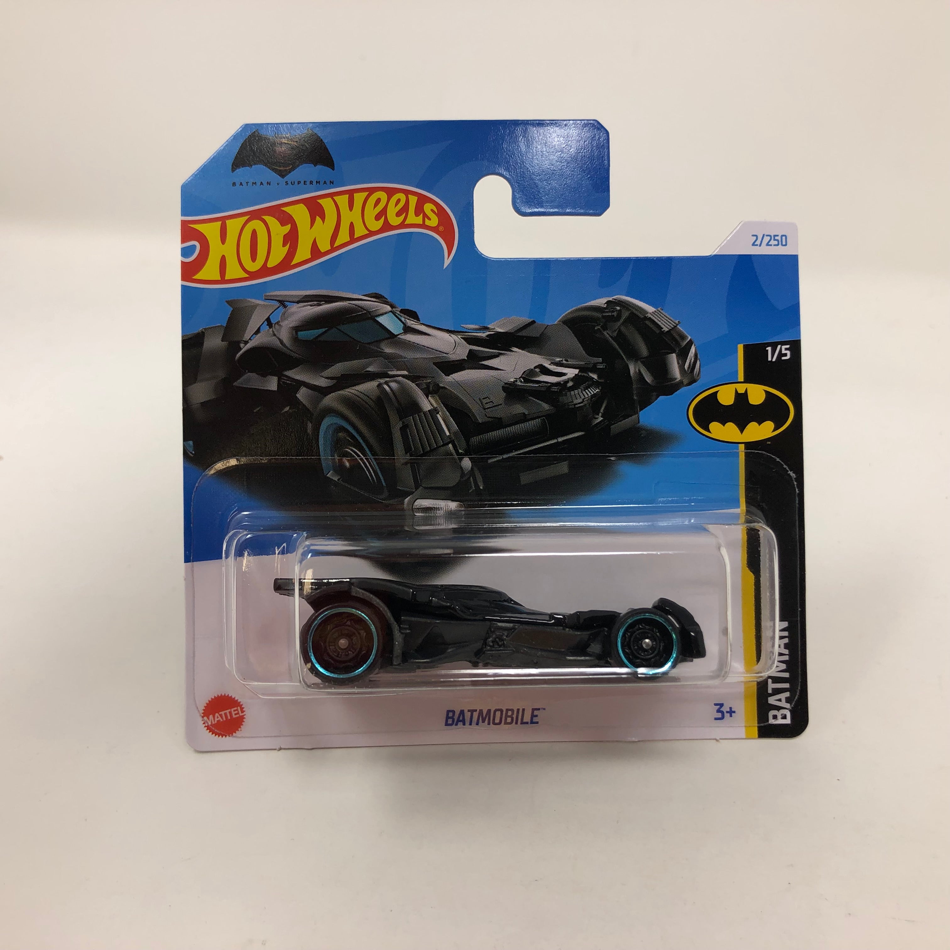 Hot Wheels 2022 HW Batman Series 5/5 Gold Batman: The Animated Series  **LOOSE**