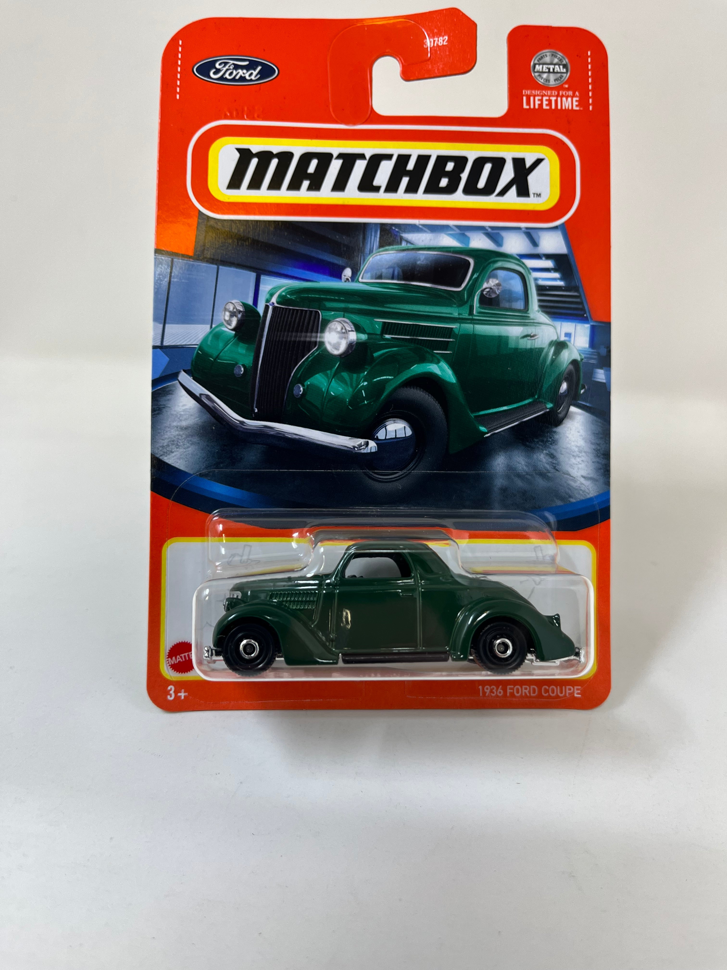 1936 Ford Coupe #62 * Green * 2024 Matchbox Case B – Wheelcollectors Llc