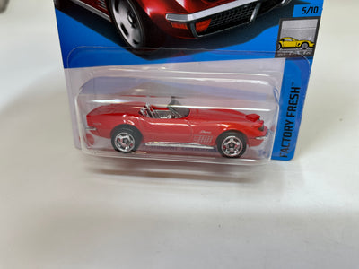 '72 Stingray Convertible #47 * RED * 2024 Hot Wheels Case H