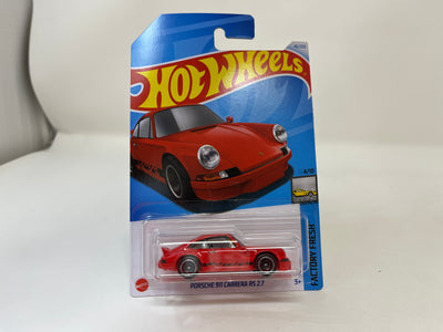 Porsche 911 Carrera RS 2.7 #46 * RED * 2024 Hot Wheels Case H