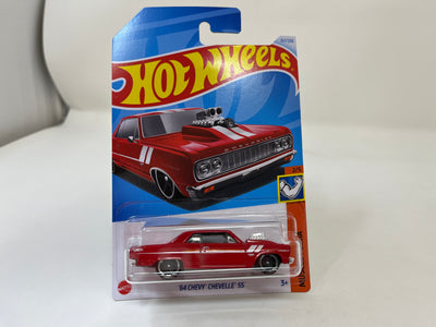 '64 Chevy Chevelle SS #157 * RED * 2024 Hot Wheels Case J & H