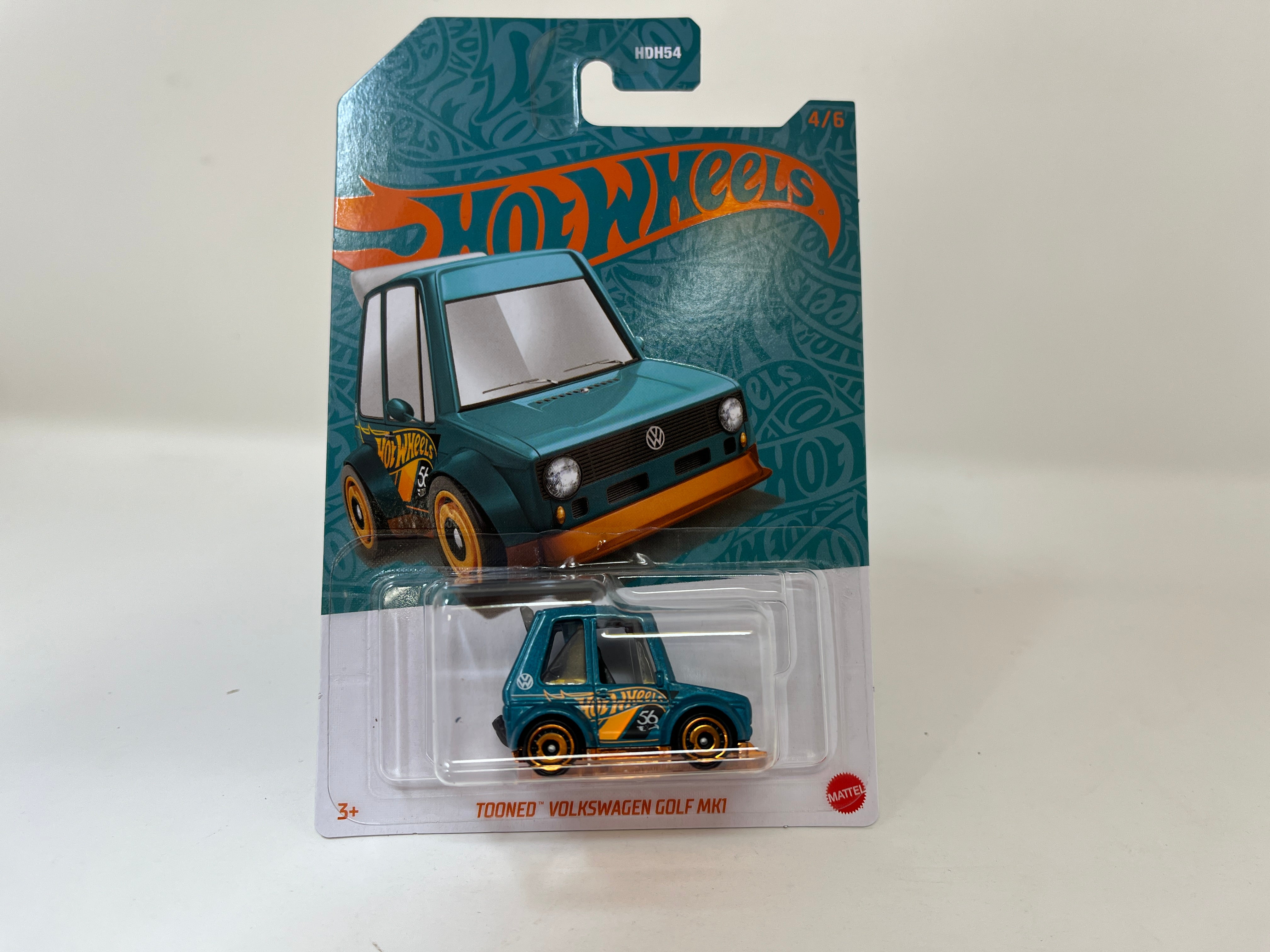 Hot Wheels Tooned Volkswagen Golf MK1 Green #4 4/6 - 2024 56TH Pearl and Chrome 海外 即決