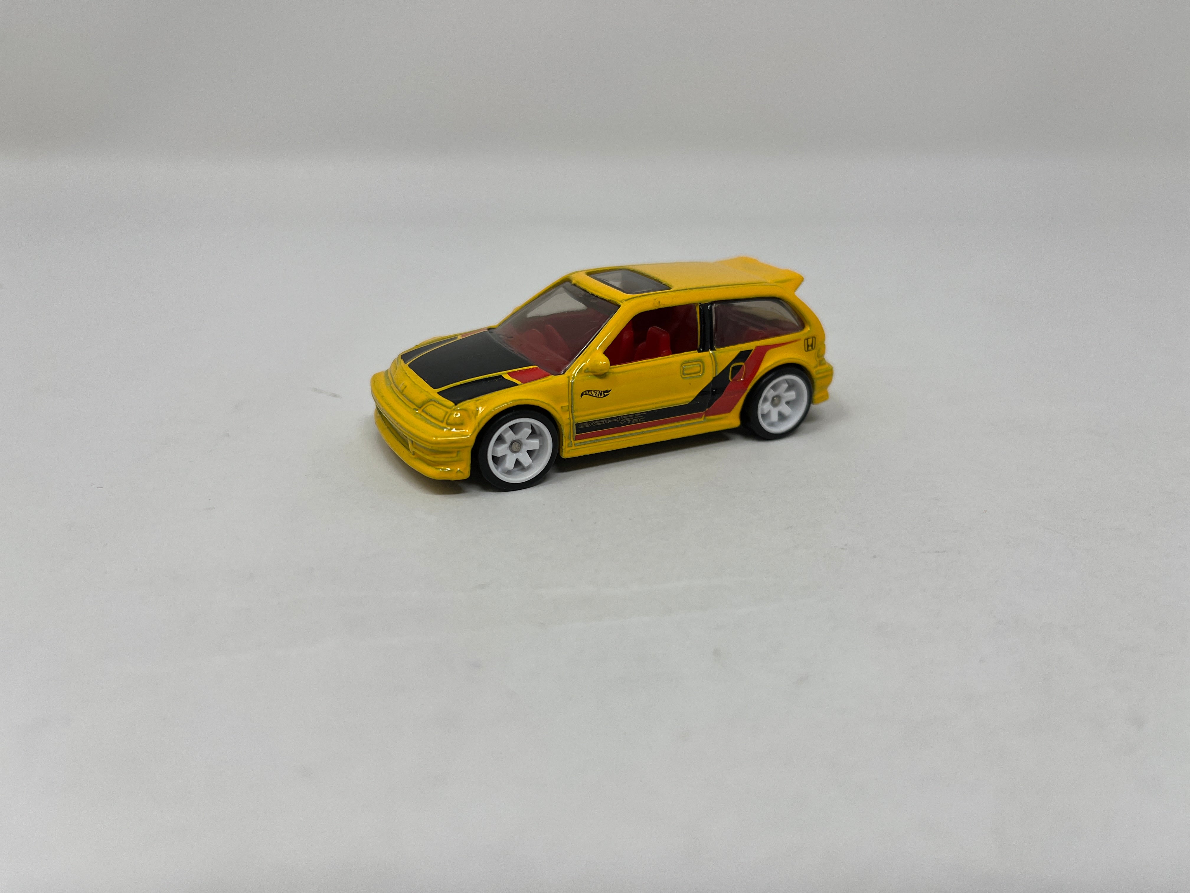 Honda Civic EF * Hot Wheels 1:64 scale Custom Build w/ Rubber