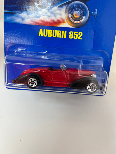 Auburn 852 #215 * RED * Hot Wheels Blue Card