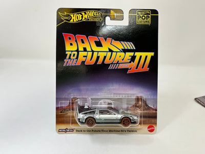 Time Machine 50's Version Back to the Future * 2024 Hot Wheels Pop Culture Case A
