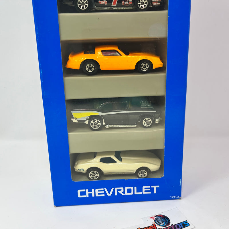 Chevrolet Gift Pack w/ Corvette/ Camaro, Chevy * Hot Wheels 5 Pack 1:64 Scale Diecast