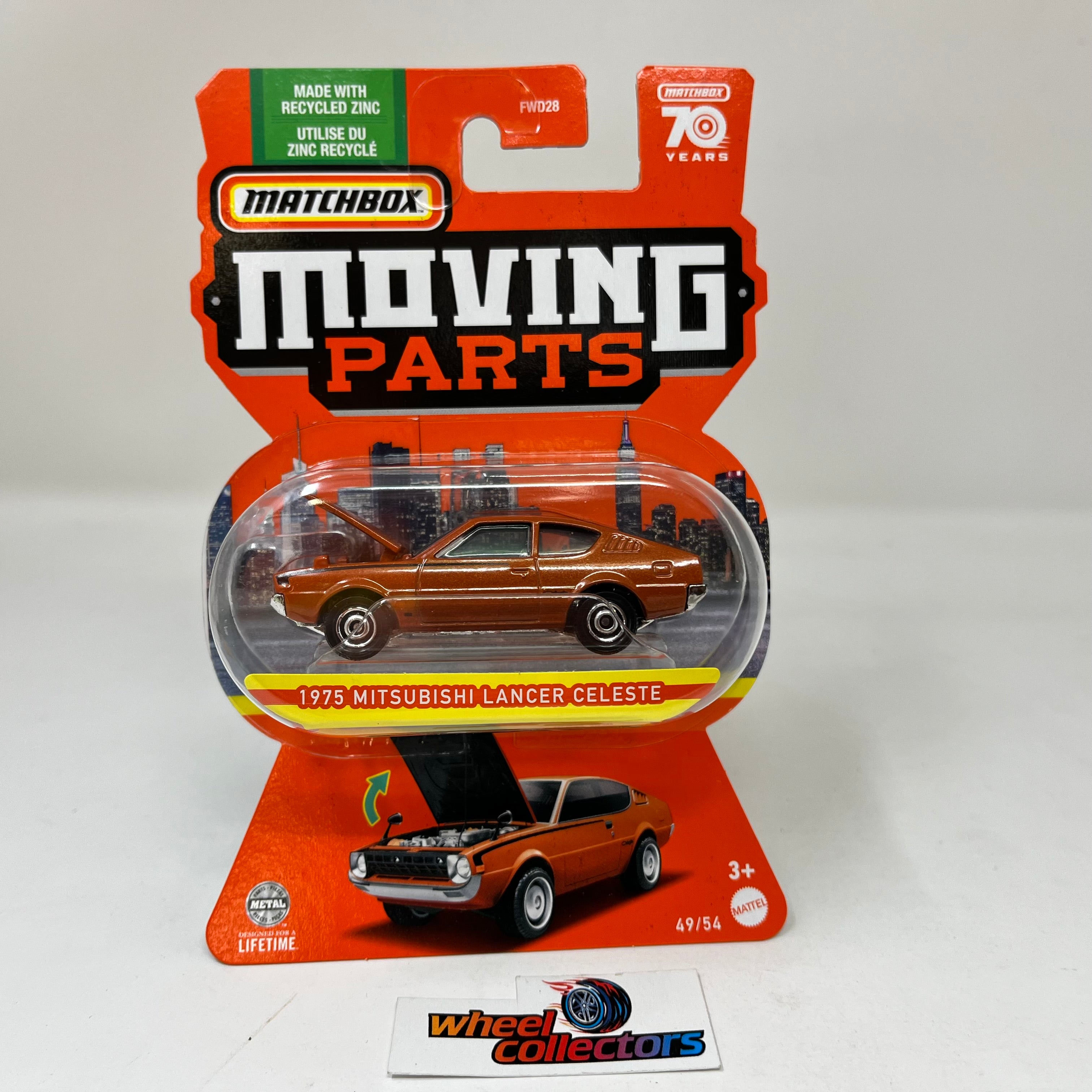 Matchbox 1975 Mitsubishi good Lancer Celeste