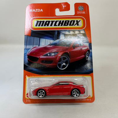 2004 Mazda RX-8 #49 * RED * 2024 Matchbox Case E Mix