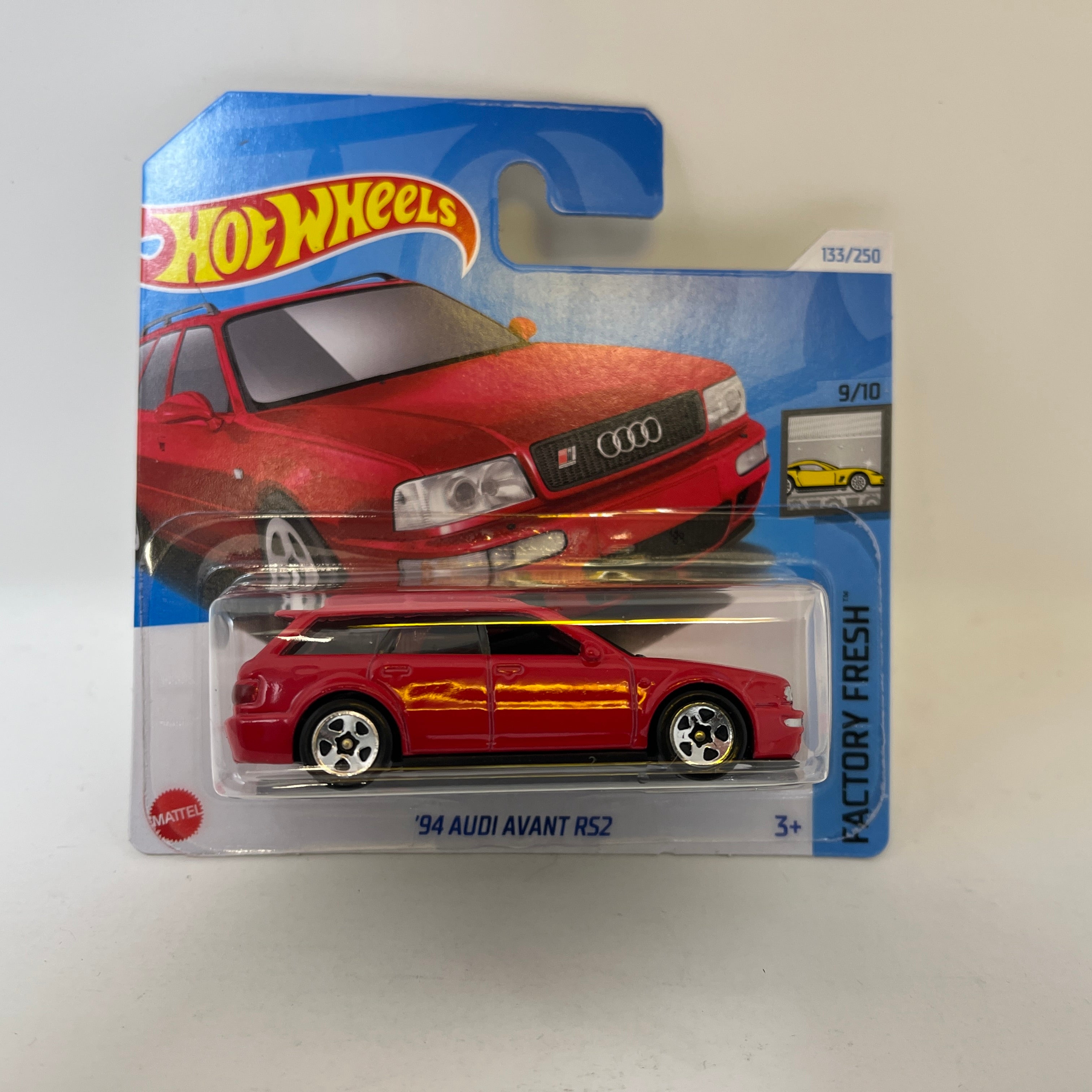 94 Audi Avant RS2 #133 * RED * 2024 Hot Wheels Case G Short Card