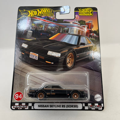 Nissan Skyline RS (KDR30) #94 * Black * 2024 Hot Wheels Boulevard Series