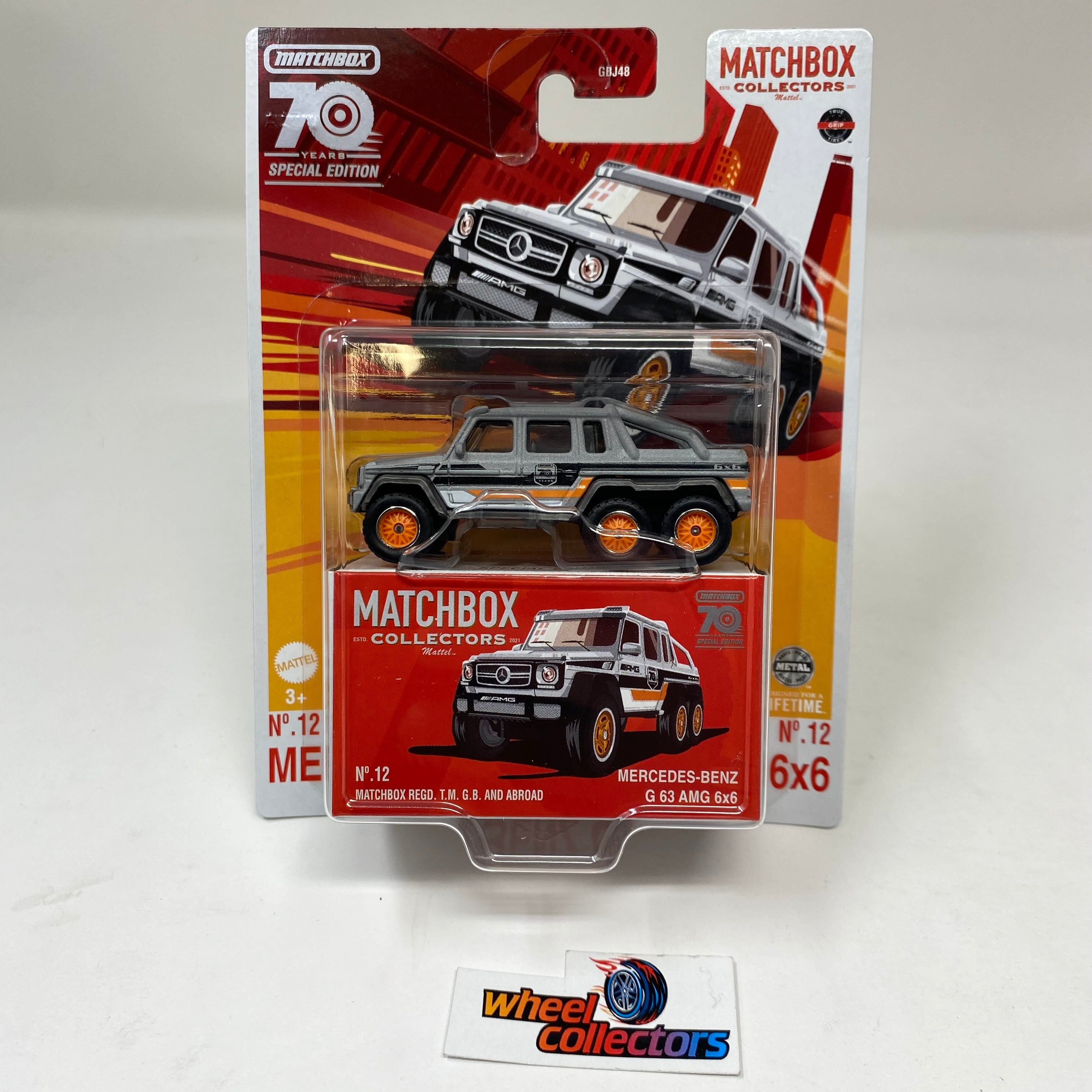 Mercedes-Benz G 63 AMG 6x6 * 2023 Matchbox Collectors 70th Special Edition  Case S