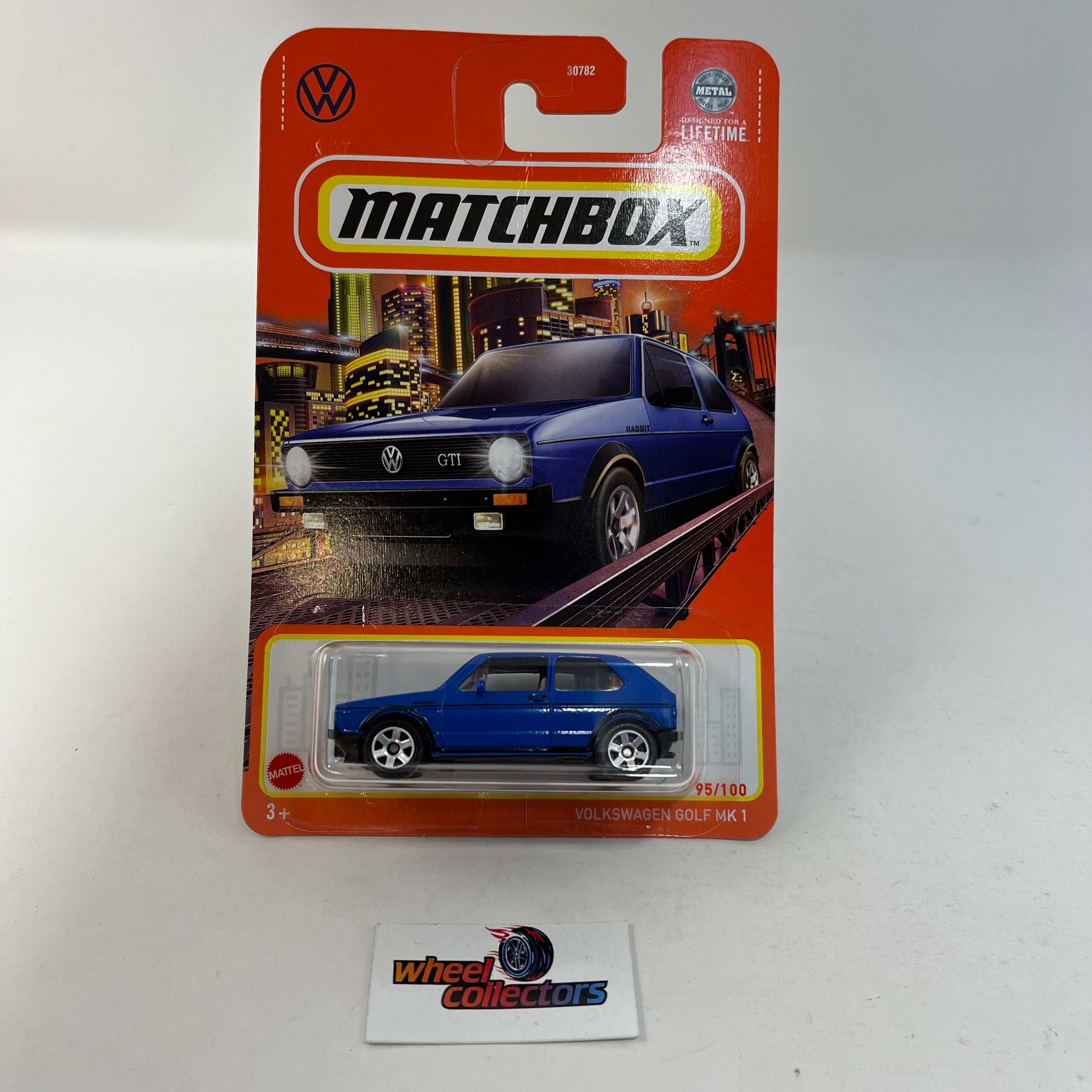 Volkswagen Golf Mk1 #95 * Blue * 2024 Matchbox Basic Series Case F 