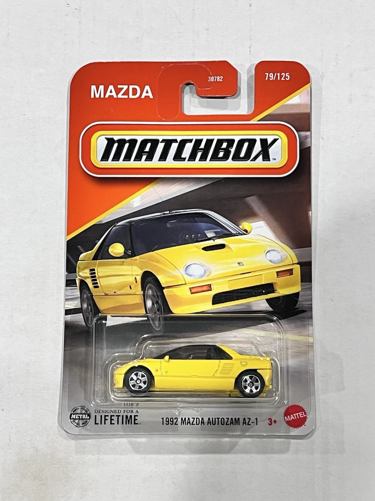 1992 Mazda Autozam AZ-1 #79 * Yellow * 2025 Matchbox Basic 1992 Mazda Autozam AZ-1 #79 * Yellow * 2025 Matchbox Basic