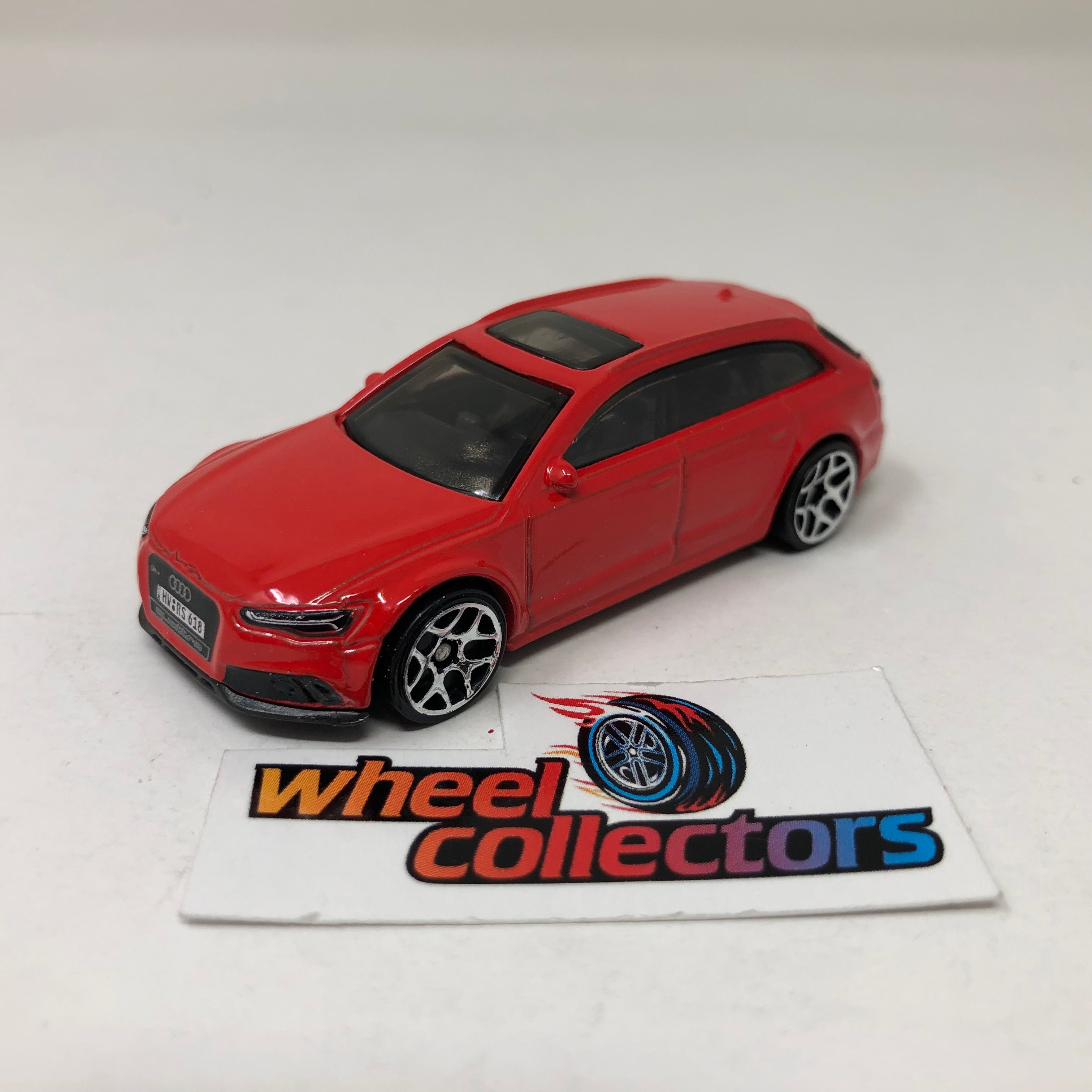 17 Audi RS 6 Avant Red Hot Wheels Loose 1 64 Scale Wheelcollectors LLC