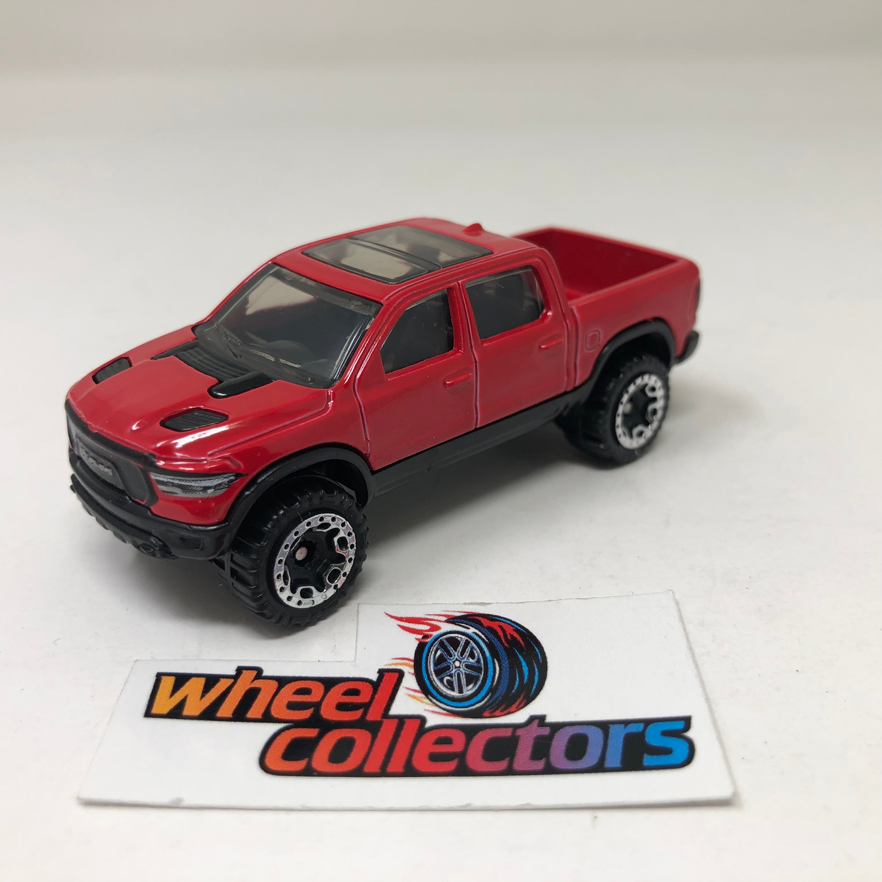 Hot Wheels Dodge Ram 1500 Race Truck Die-Cast Car - 1:64 Scale, Red (Series 1/4)