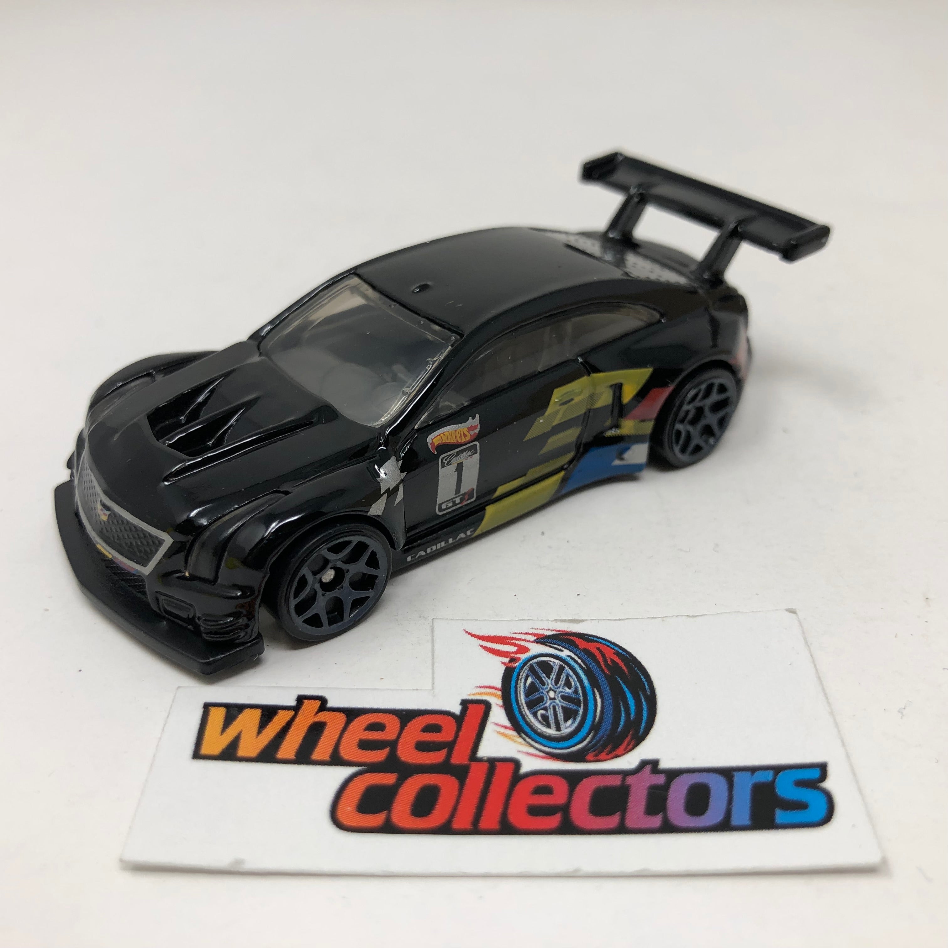 16 Cadillac ATS-V R * Black * Hot Wheels Loose 1:64 Scale