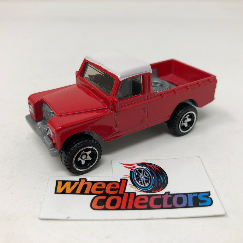 Land Rover Series III Pickup * Red * Hot Wheels Loose 1:64 Scale