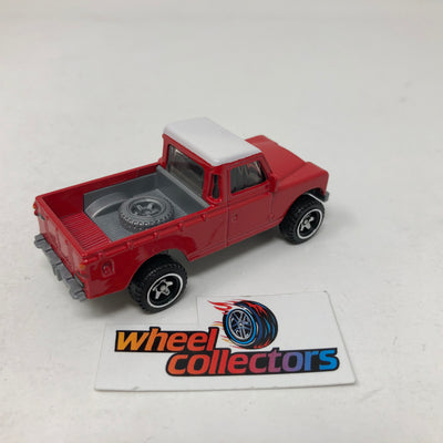 Land Rover Series III Pickup * Red * Hot Wheels Loose 1:64 Scale