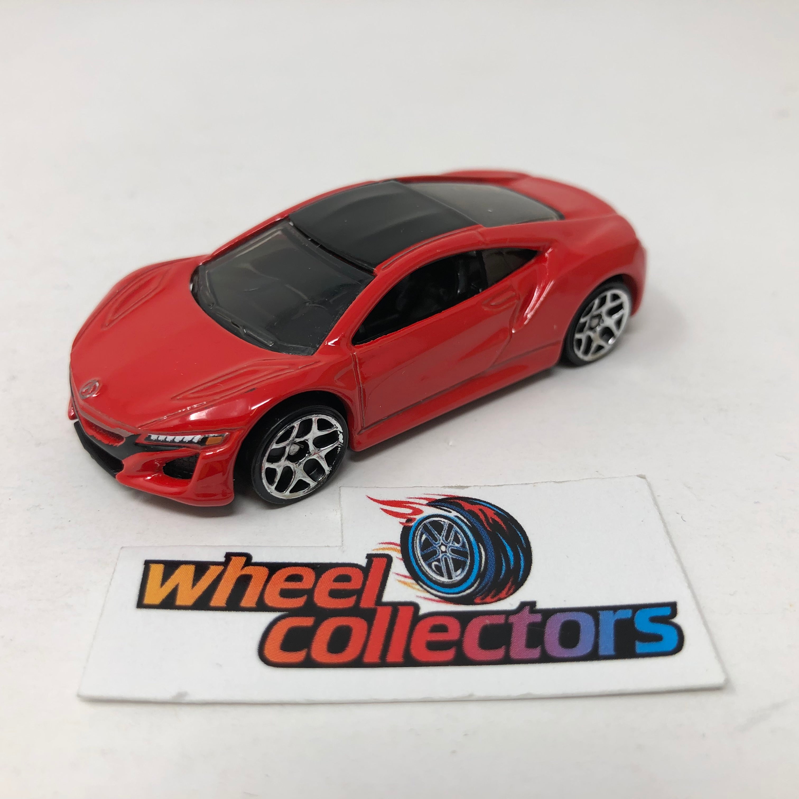 '17 Acura NSX 赤 ミニカー HW TURBO 17 Acura NSX * Red * Hot Wheels Loose 1:64 Scale – Wheelcollectors LLC