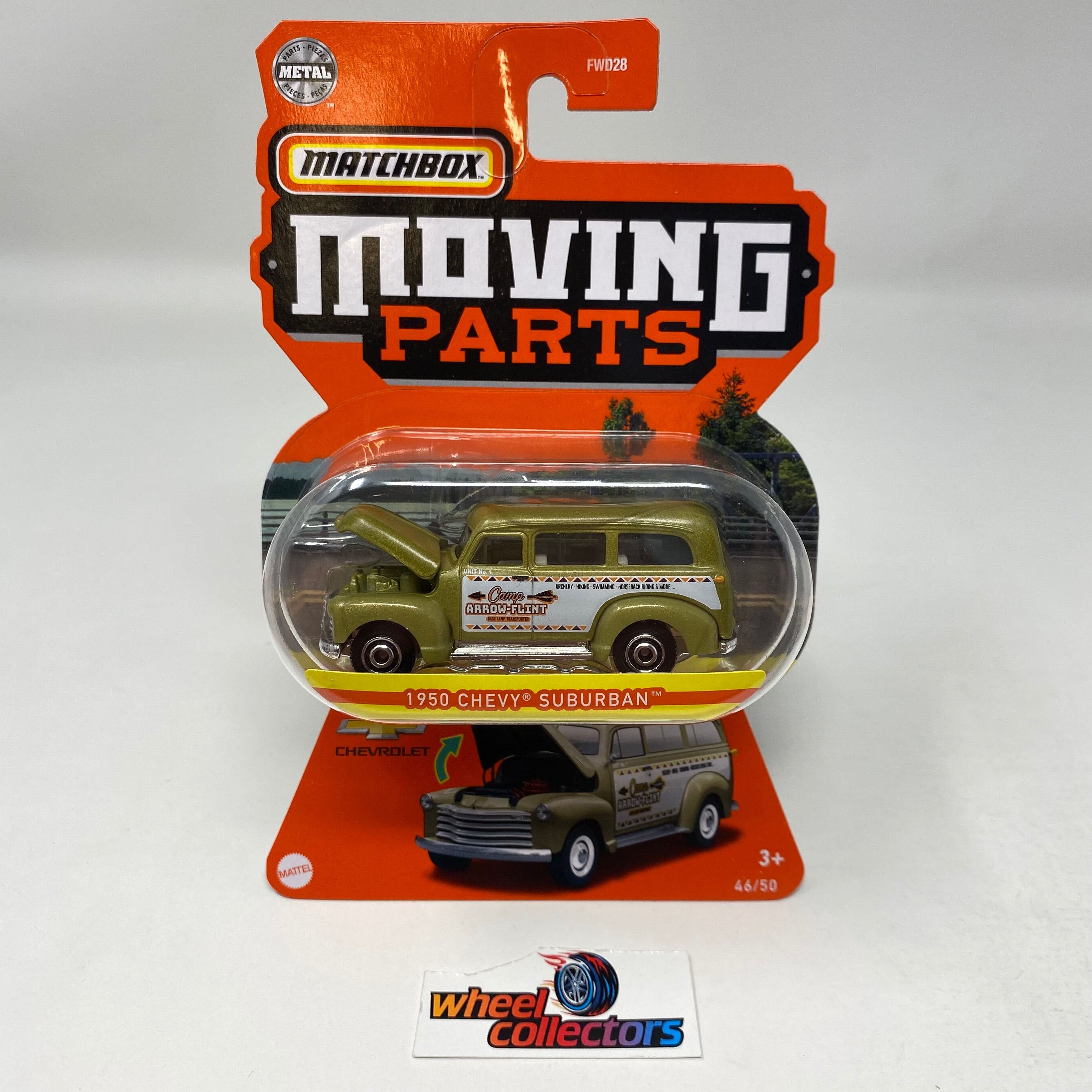 1950 Chevy Suburban * Gold * 2022 Matchbox Moving Parts