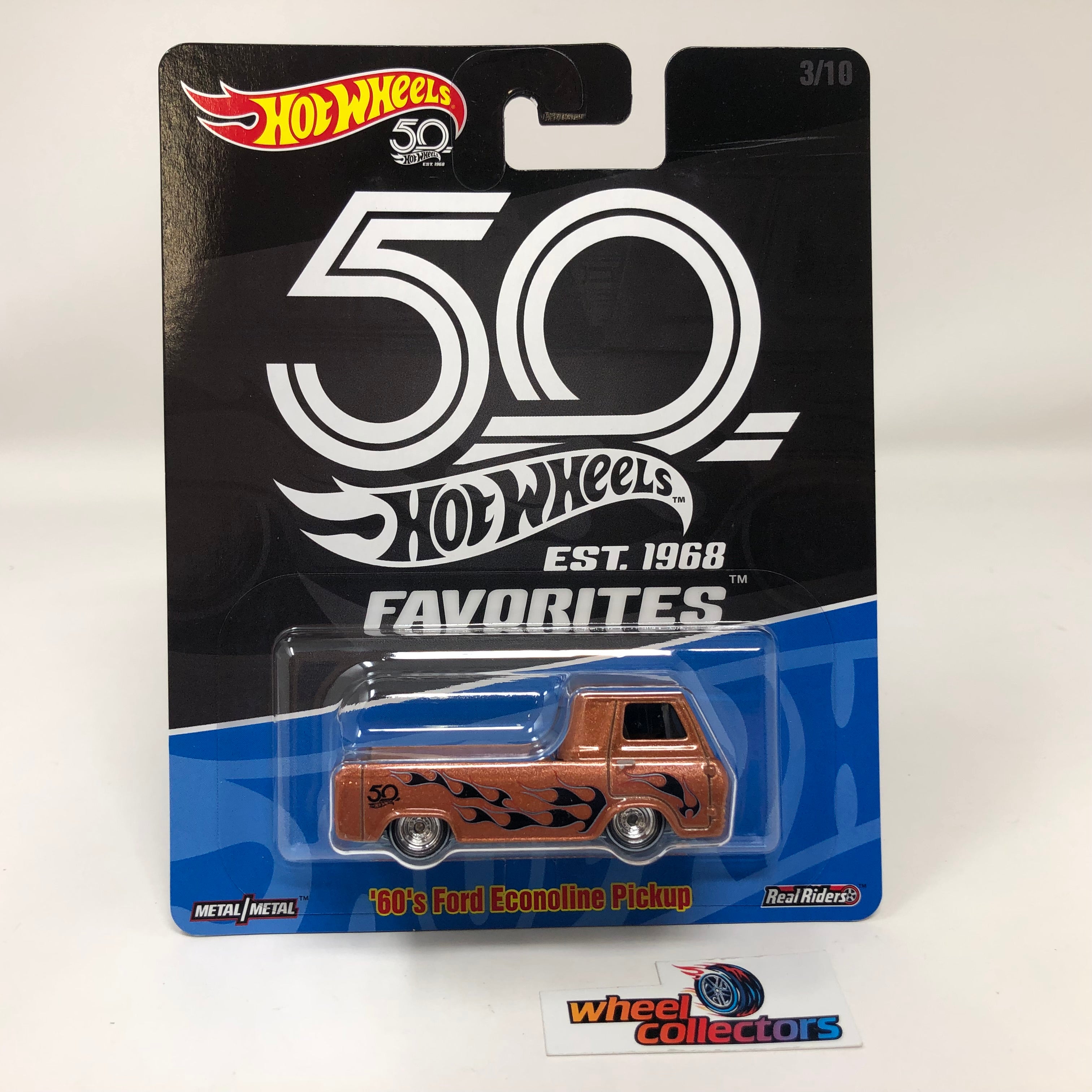 60 s Ford Econoline Pickup Hot Wheels 50th Favorites Wheelcollectors LLC